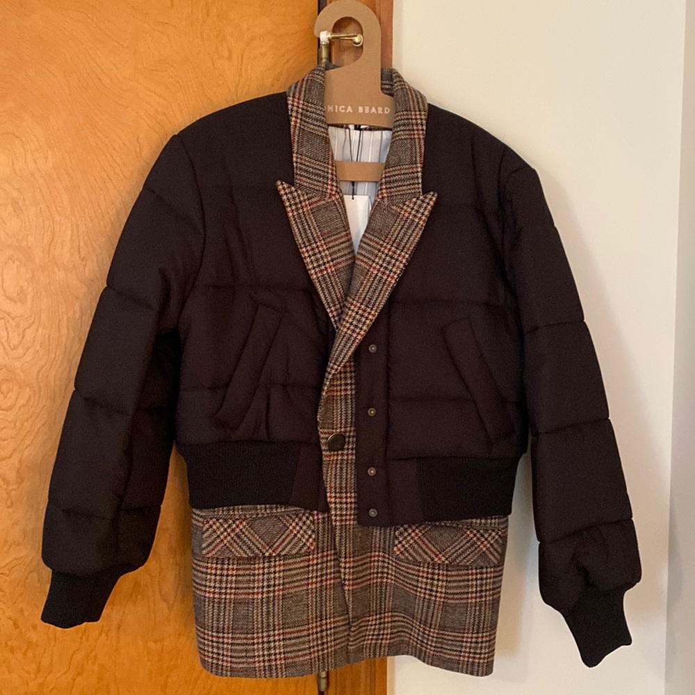 Brand New! Veronica Beard Larkin Puffer/Blazer Dickey Jacket